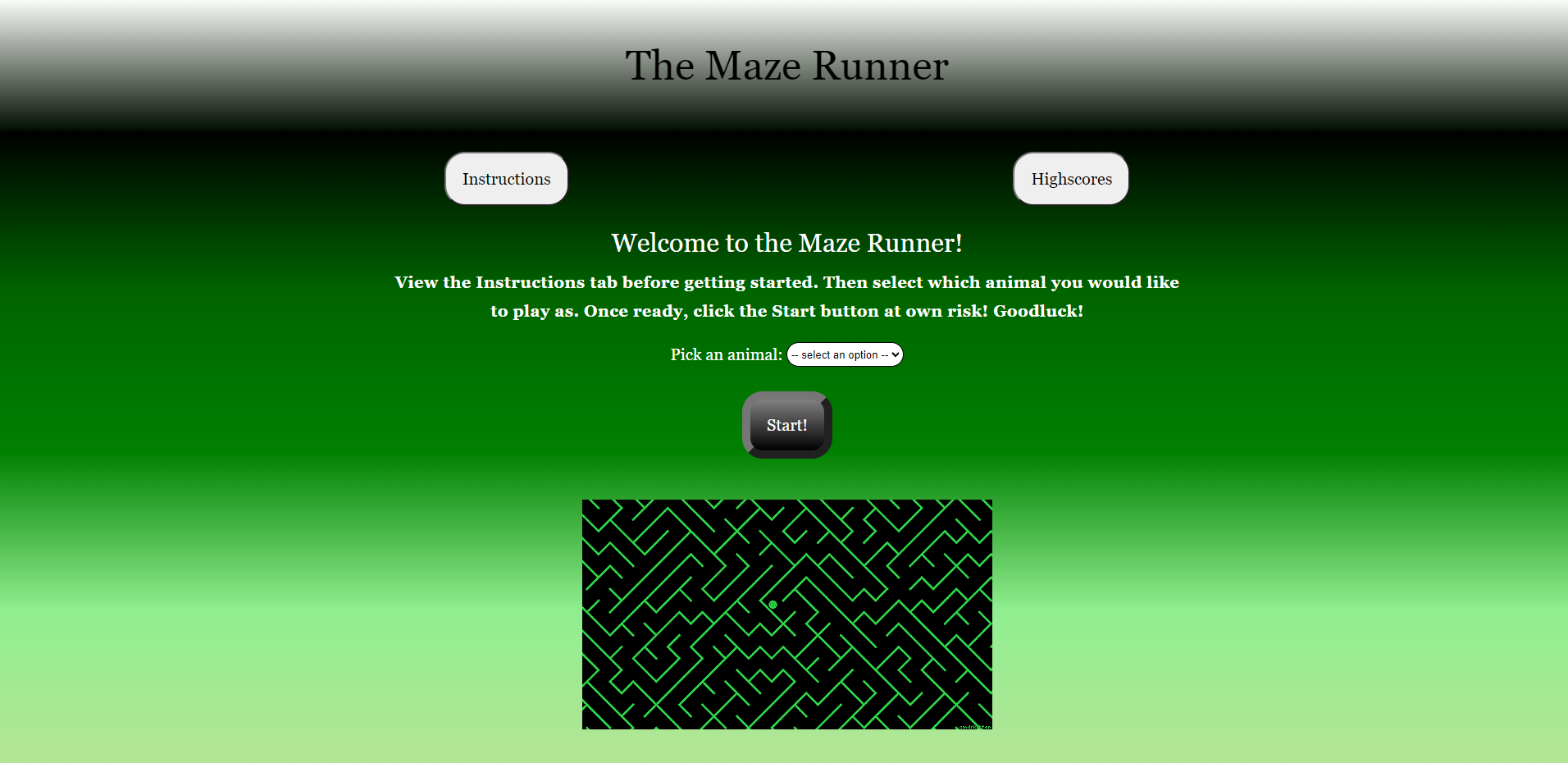 Maze-screenshot